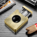 Coupe-Cigare en Acier Inoxydable, Ciseaux en Forme de V, Presse en Un Clic, Sculpture Tridimensionnelle Cigarloong