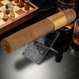 Support à Cigares Pliable en Métal, Design Sculpté Cigarloong