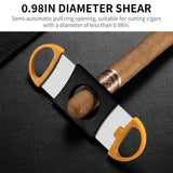 Coupe-Cigare Portable de Voyage Léger, Lame en Acier Inoxydable, Design Coloré Cigarloong