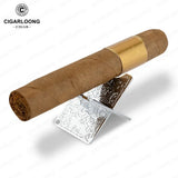 Support à Cigares Pliable en Métal, Design Sculpté Cigarloong