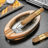 Cendrier à Cigares Multifonctionnel en Céramique, Grand Diamètre Cigarloong