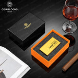 Porte-Cigare 2 en 1, Plateau Grand Diamètre, Perforateur Dissimulé Cigarloong