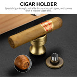 Coffret Fumeur de Pipe 7 Pièces, Plateau à Tabac et Accessoires Cigarloong