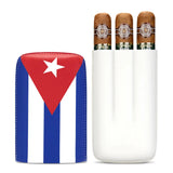 Nouvel Étui à Cigares en Cuir Portable de Voyage, Boîte Anti-Humidité, Cadeau Créatif pour Hommes Cigarloong