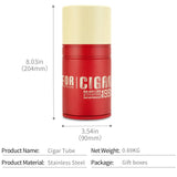 Accessoires pour Fumeur de Cigares, Ensemble de Luxe 6 Pièces Cigarloong