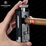 Briquet à Cigares 5 en 1 avec Aiguille Diamantée Cigarloong