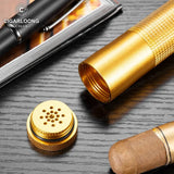 Tube à Cigare Multifonctionnel avec Perceuse et Copeaux de Cèdre Cigarloong