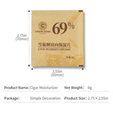 Sachets d'Humidification pour Cigares, Humidité Constante 62%, 69% ou 72% Cigarloong