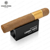 Porte-Cigare 2 en 1, Plateau Grand Diamètre, Perforateur Dissimulé Cigarloong