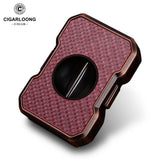 Coupe-Cigare Mini Portable de Voyage en Forme de V, Lame Tranchante en Acier Inoxydable, Modèle Exquis Cigarloong