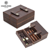 Boîte Cigares Cuir Vache 7 Places - Cigarium™