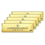 Marqueurs de Pied Portables pour Réparation de Cigares, Patch Autocollant Cigarloong