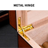 Humidor Bois de Cèdre Espagnol, Fenêtre Haute, 70 Cigares Cigarloong