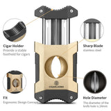 Coupe-Cigare 2 en 1 Porte-Cigare V - Cigarium™