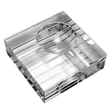 Cendrier en Cristal, Extérieur/Intérieur, Bureau à Domicile, 3 Fentes Cigarloong